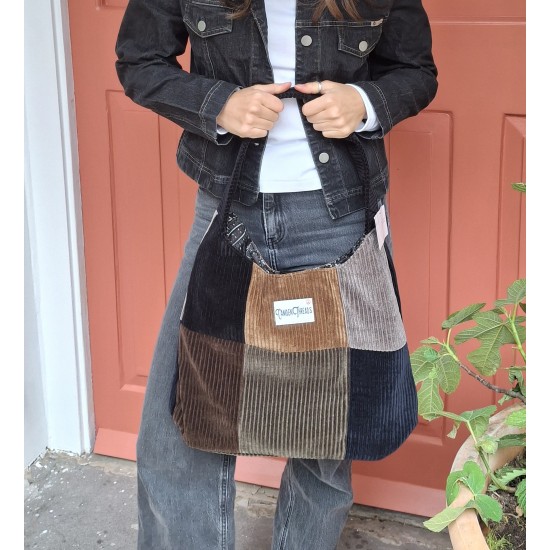 Hobo patchwork corduroy handbag Hobo patchwork corduroy handbag